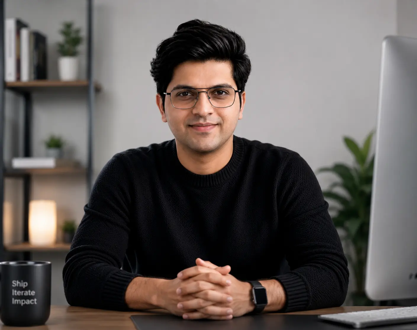 Professional portrait of Sagar Tank, Senior Full Stack Engineer